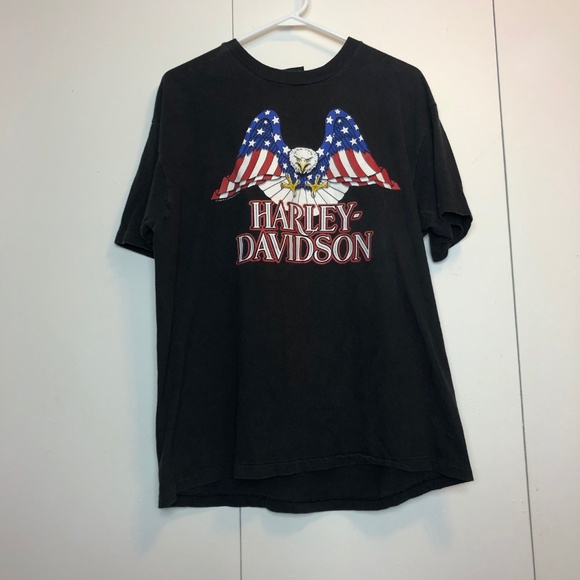 Vintage 1983 Harley Davidson Single Stitch T Shirt - Picture 2 of 8